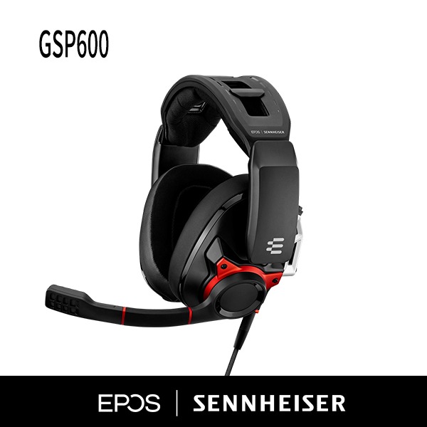 젠샵 : 젠하이저 공식총판 젠샵 EPOS | 젠하이저 GSP600 밀폐형 게이밍 헤드셋 (블랙)